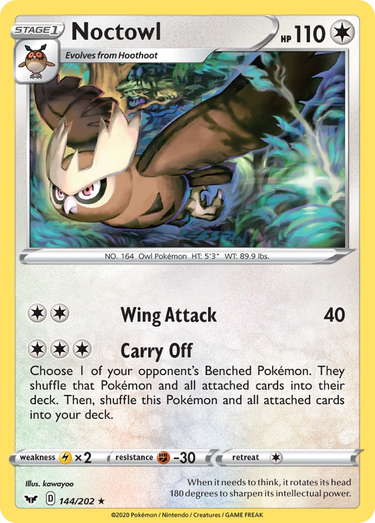 Noctowl – Sword & Shield 144