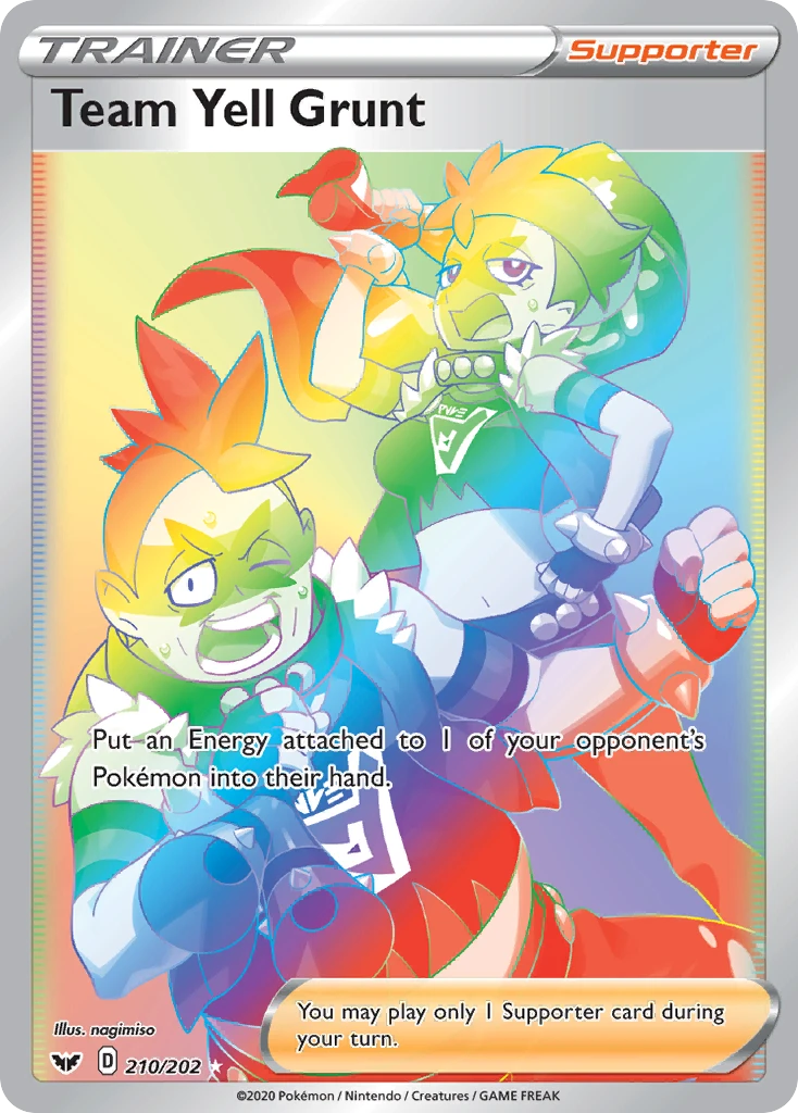 Team Yell Grunt – Sword & Shield 210