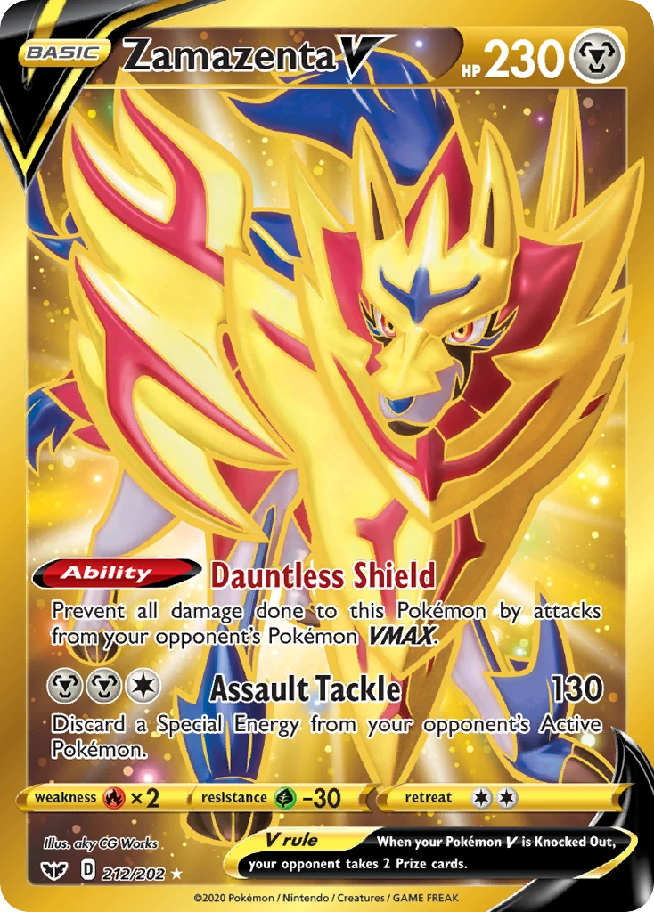 Zamazenta V – Sword & Shield 212