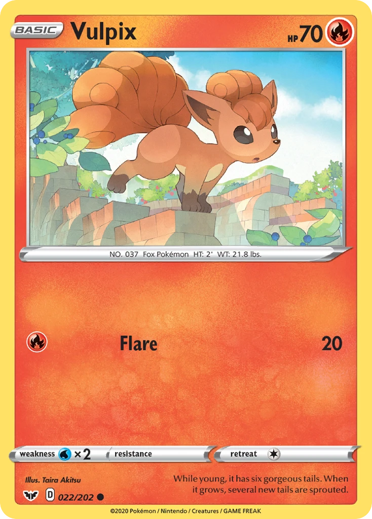 Vulpix – Sword & Shield 22