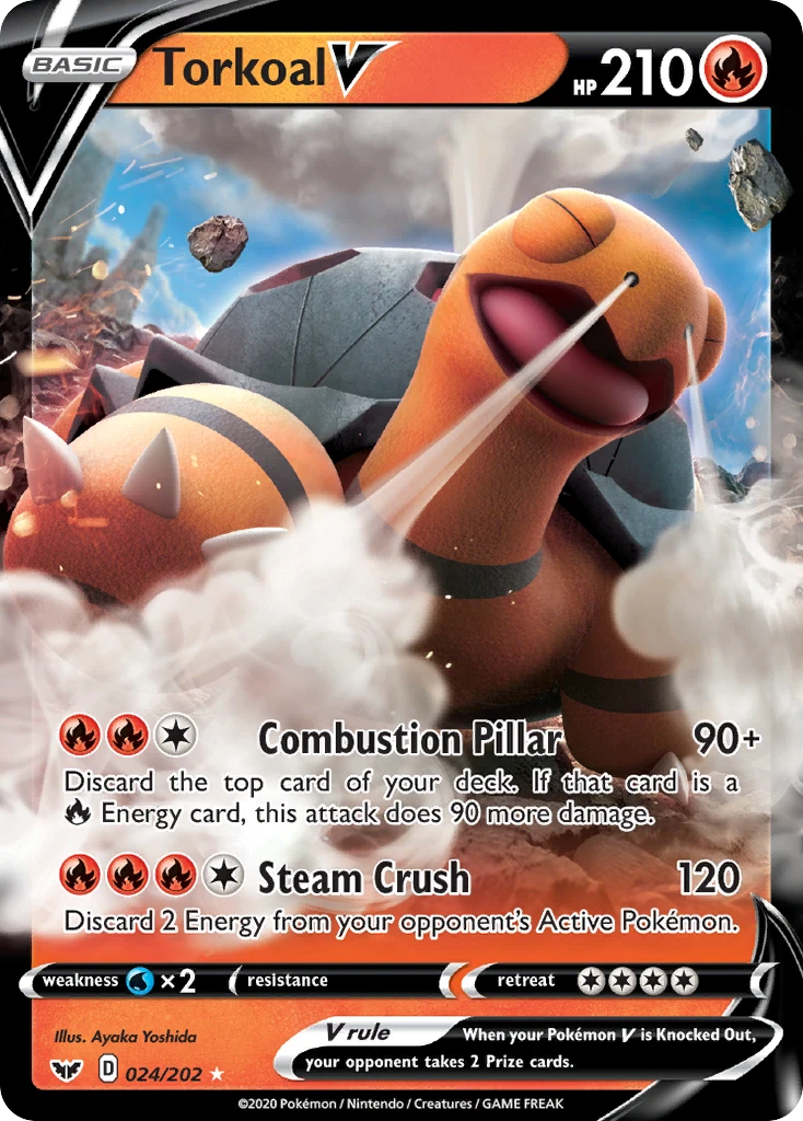 Torkoal V – Sword & Shield 24