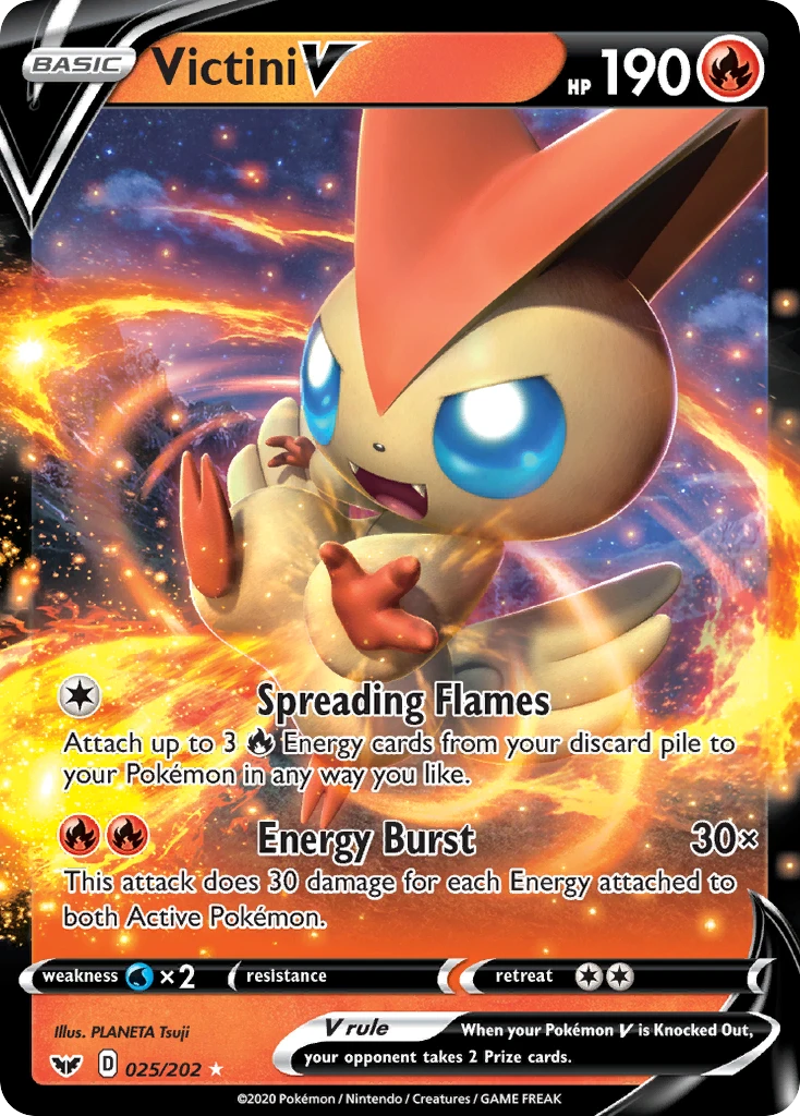 Victini V – Sword & Shield 25