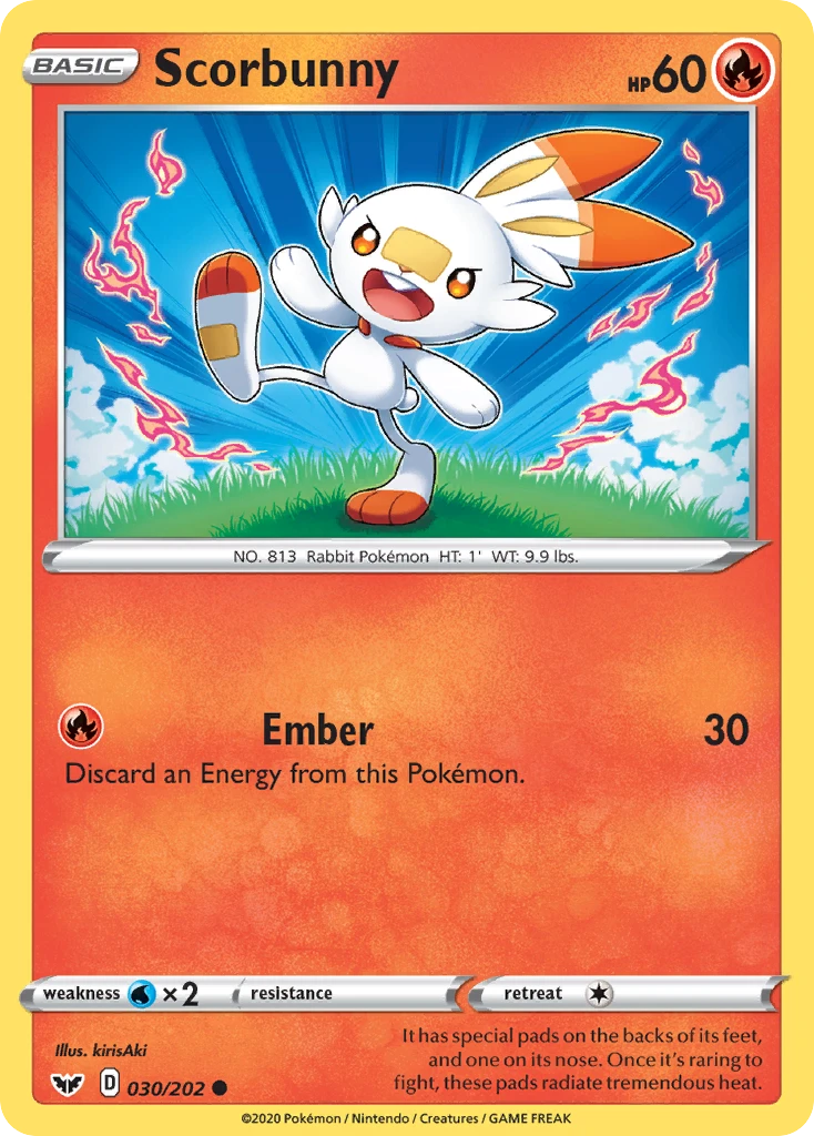Scorbunny – Espada e Escudo 30