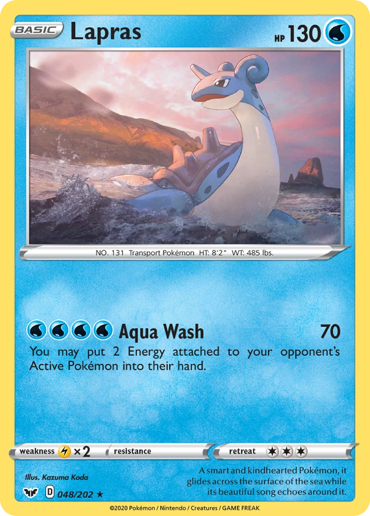 Lapras – Sword & Shield 48