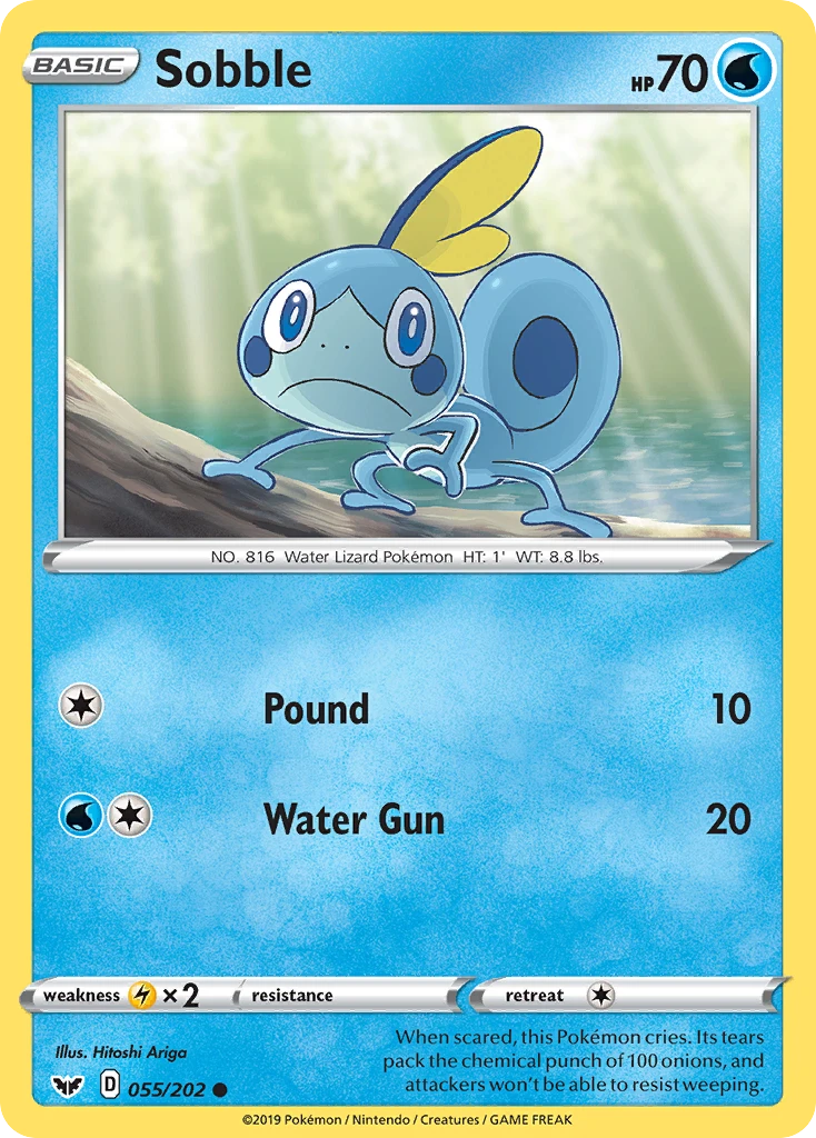 Sobble – Sword & Shield 55
