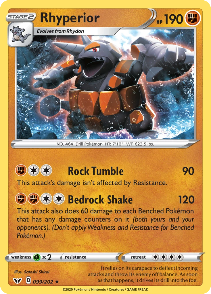 Rhyperior – Sword & Shield 99