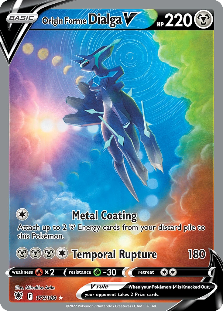 Origin Forme Dialga V – Astral Radiance 177