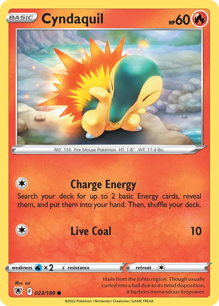 Cyndaquil – Astral Radiance 23