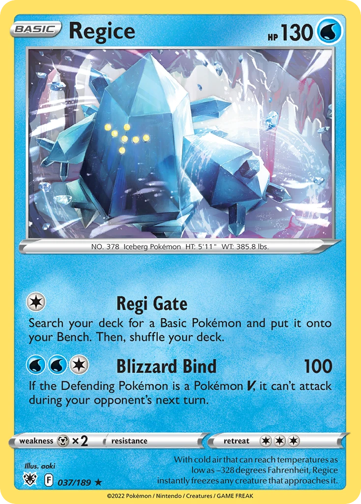 Regice – Astral Radiance 37