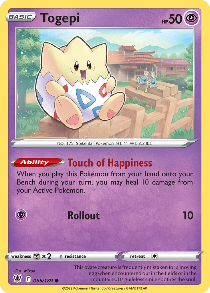 Togepi – Astral Radiance 55