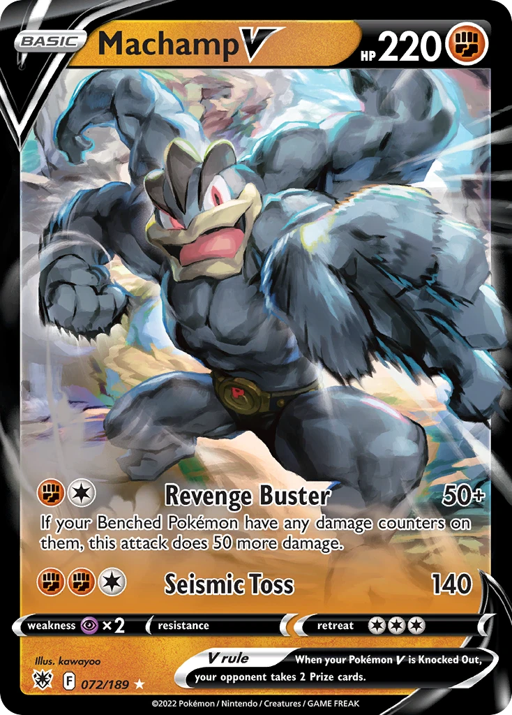 Machamp V – Astral Radiance 72