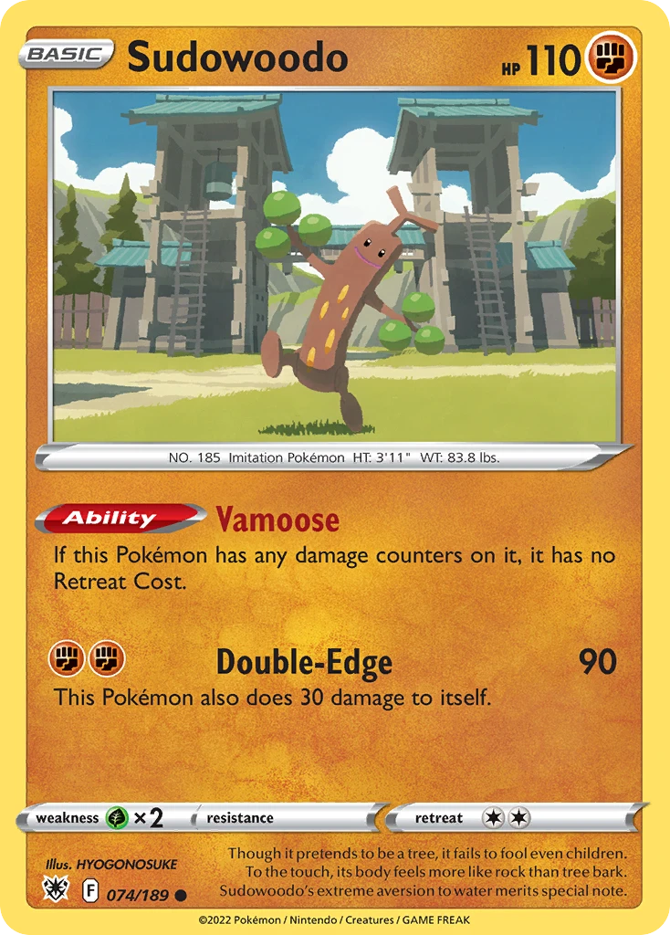 Sudowoodo – Astral Radiance 74