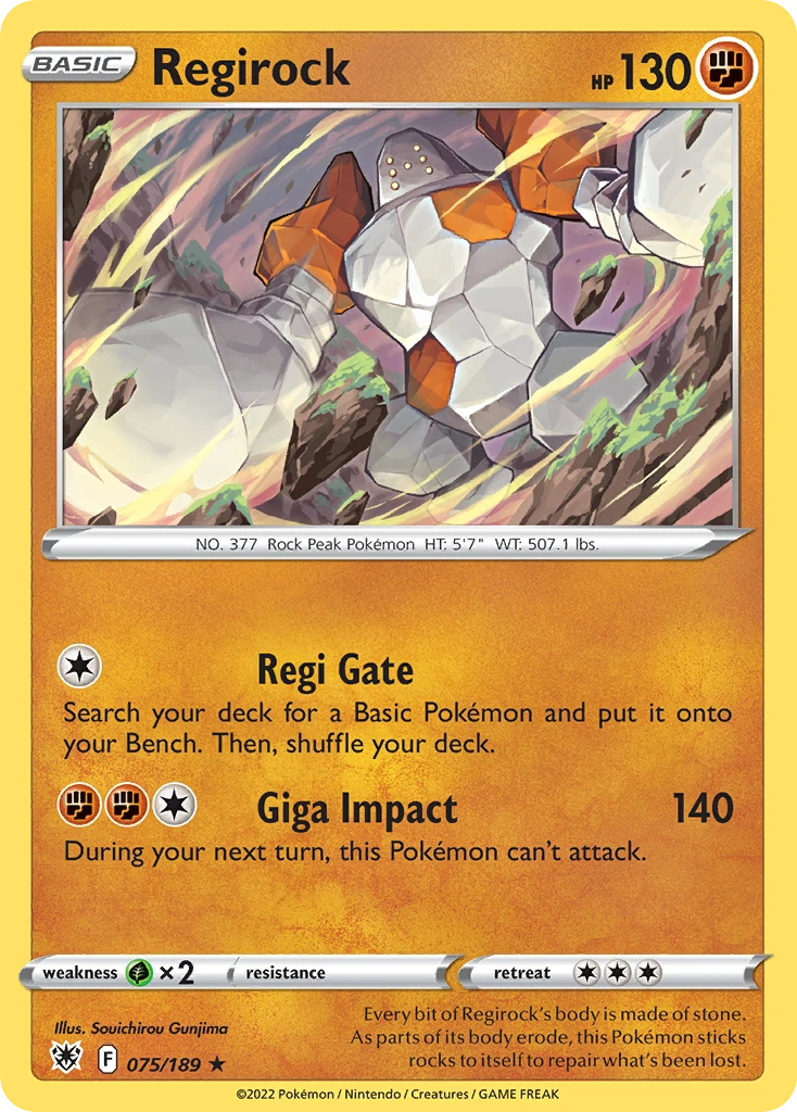 Regirock – Astral Radiance 75