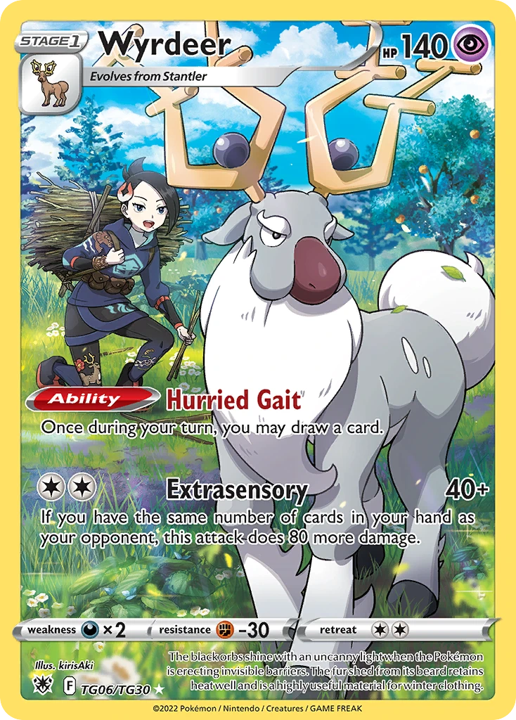 Wyrdeer – Resplandor Astral Galería de Entrenador TG06