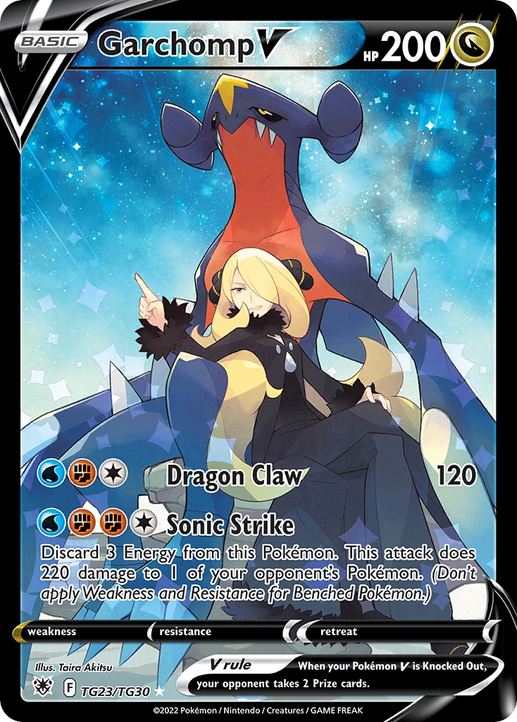 Garchomp V – Lucentezza Siderale Galleria Allenatori TG23