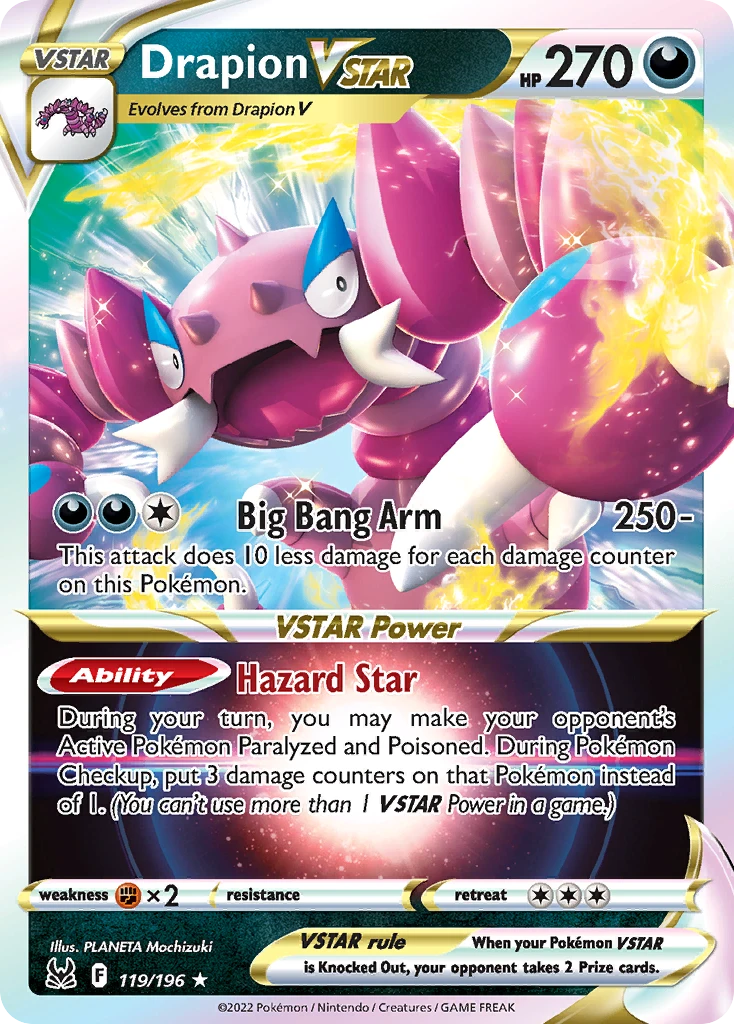 Drapion VSTAR – Lost Origin 119