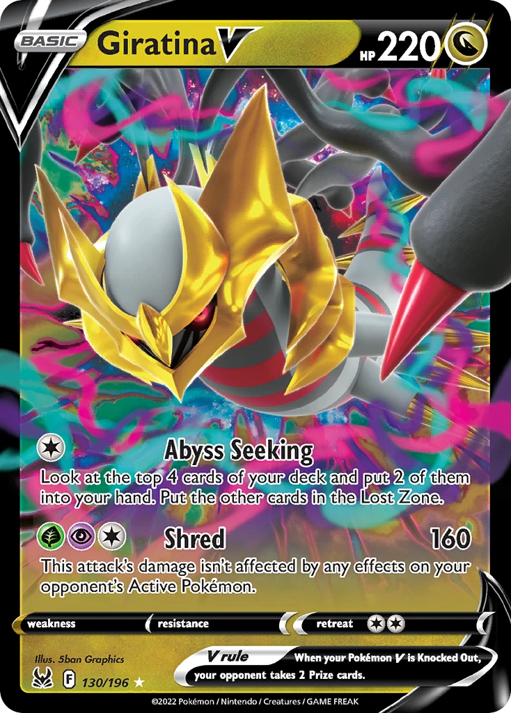 Giratina V – Lost Origin 130