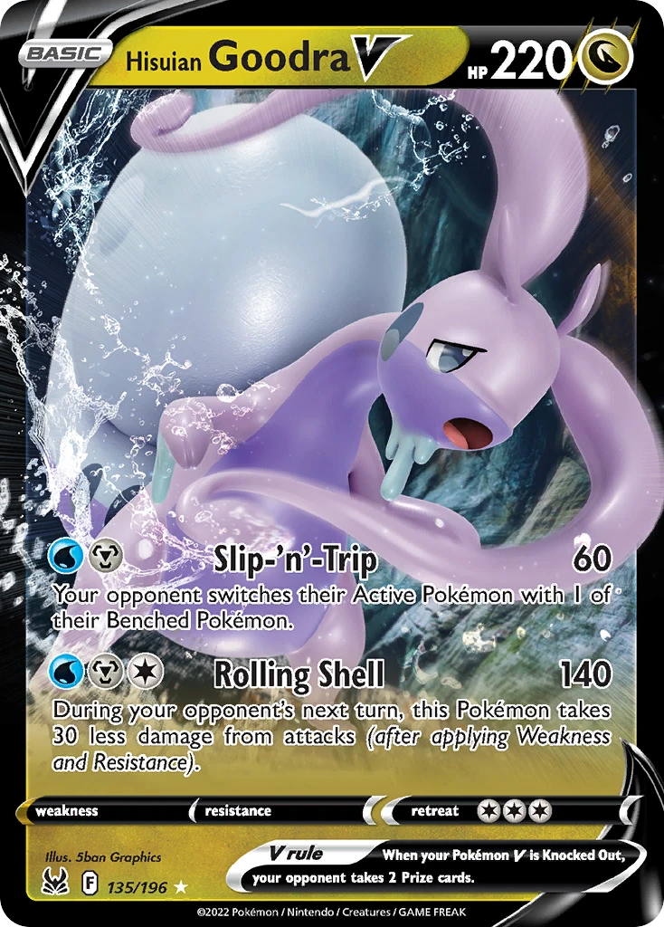 Hisuian Goodra V – Lost Origin 135