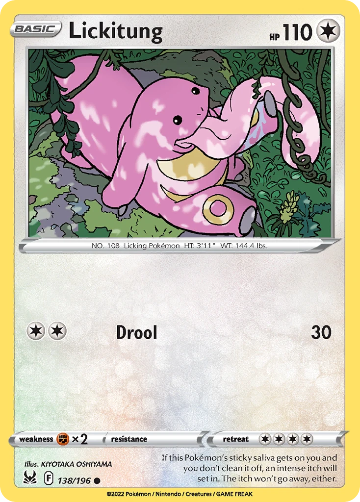 Lickitung – Lost Origin 138