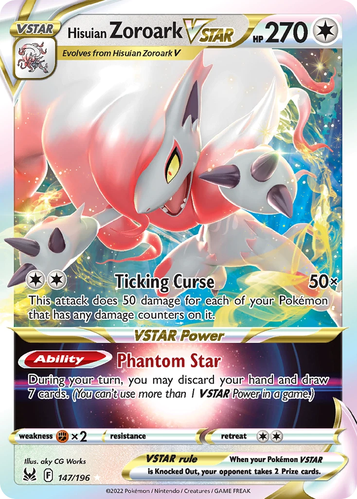 Hisuian Zoroark VSTAR – Lost Origin 147