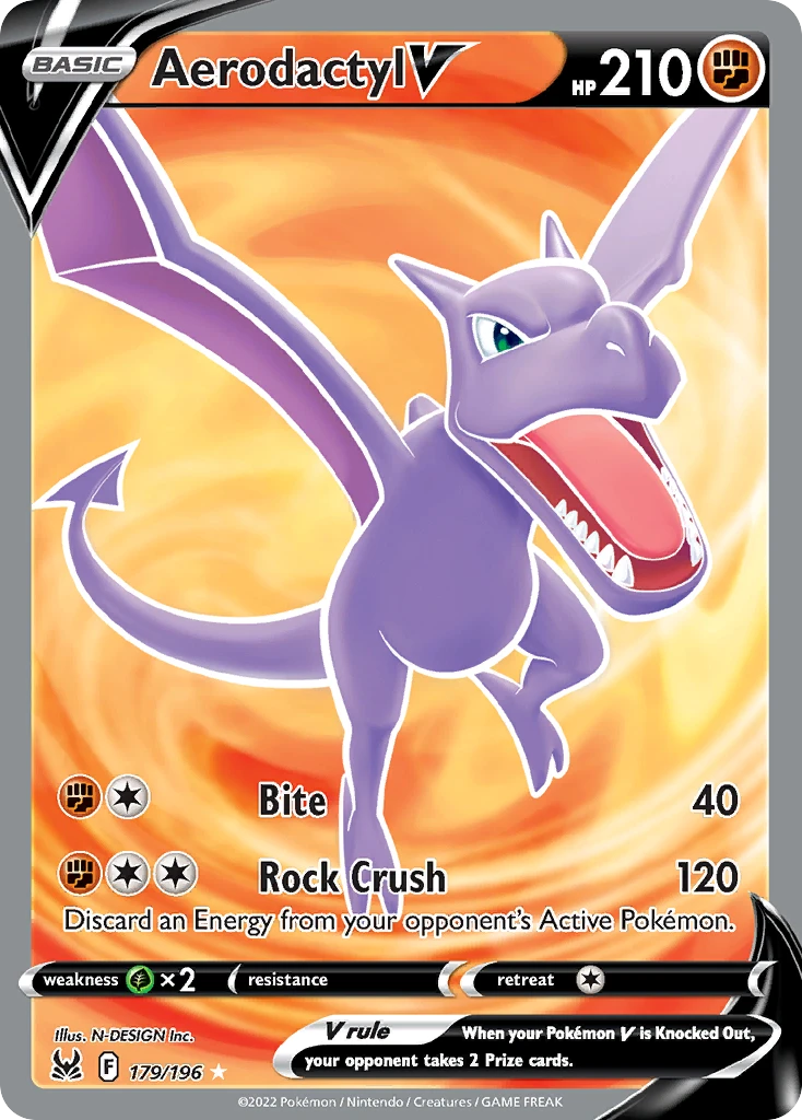 Aerodactyl V – Lost Origin 179