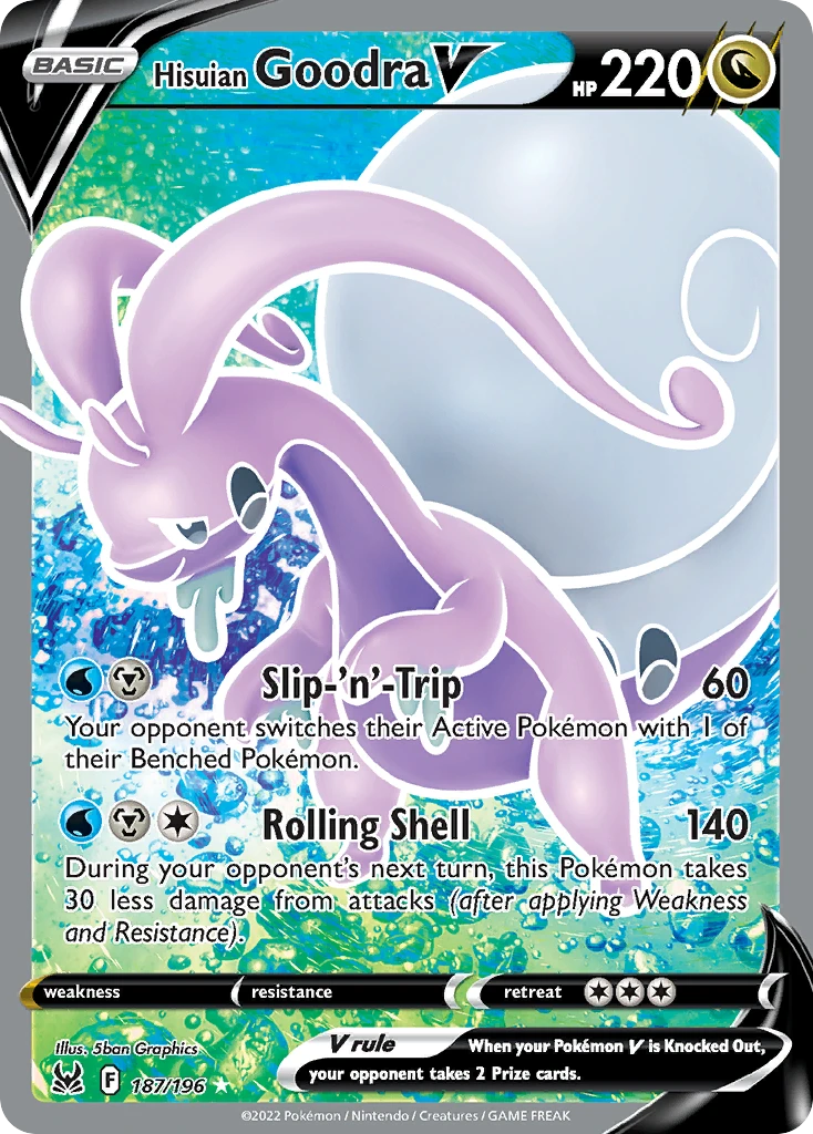 Hisuian Goodra V – Lost Origin 187