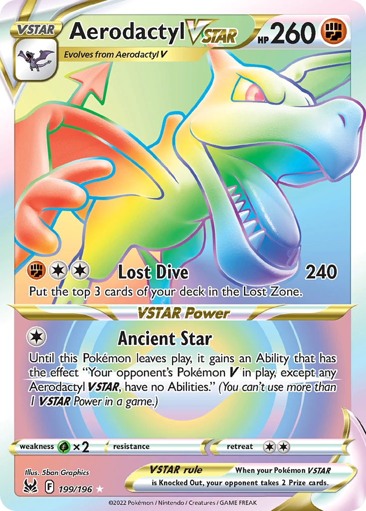 Aerodactyl VSTAR – Lost Origin 199