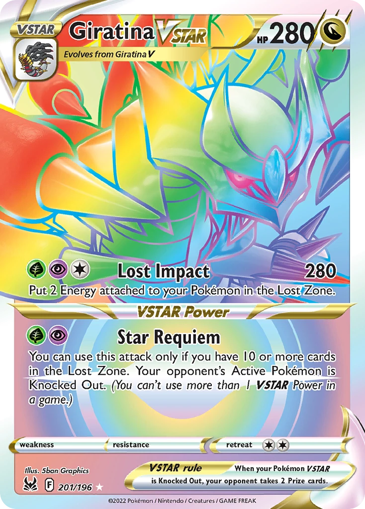 Giratina VSTAR – Lost Origin 201