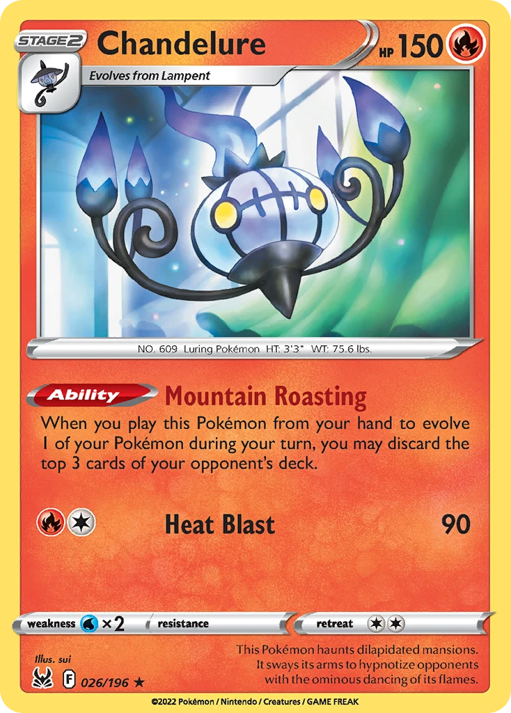 Chandelure – Lost Origin 26