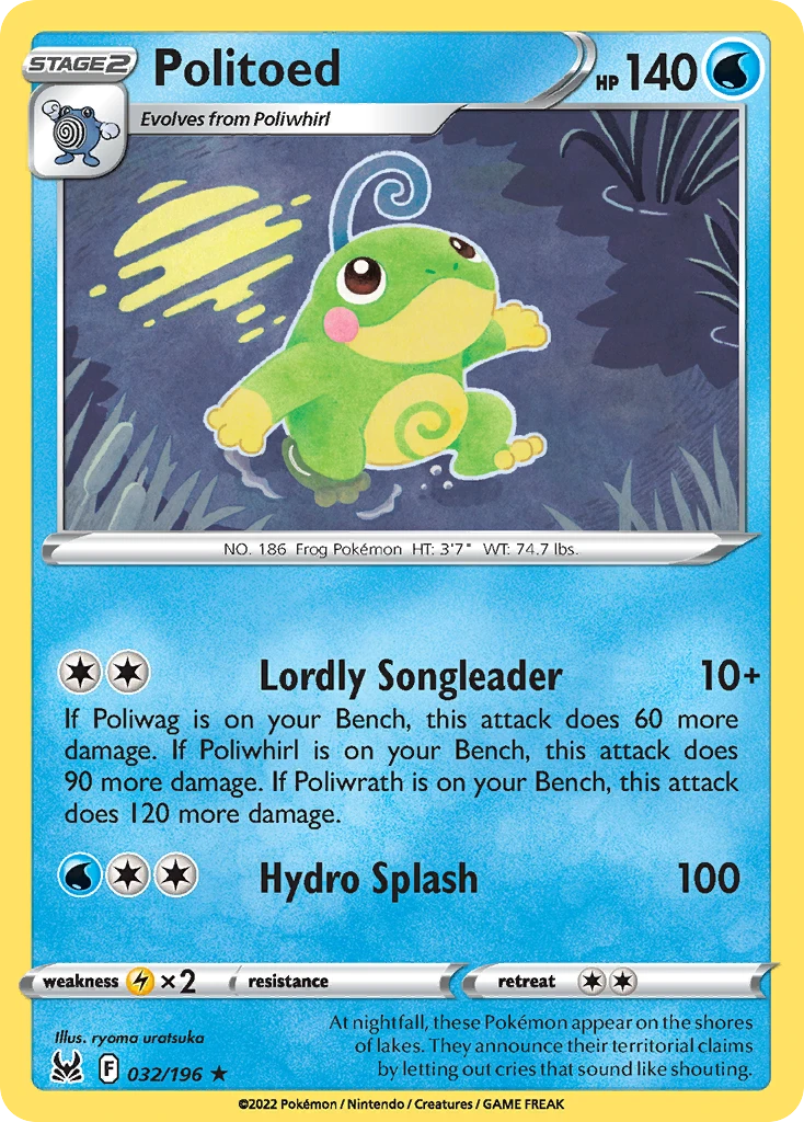 Politoed – Lost Origin 32
