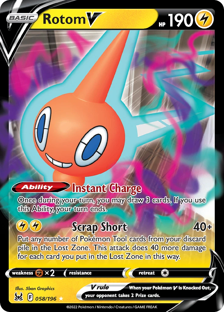 Rotom V – Lost Origin 58