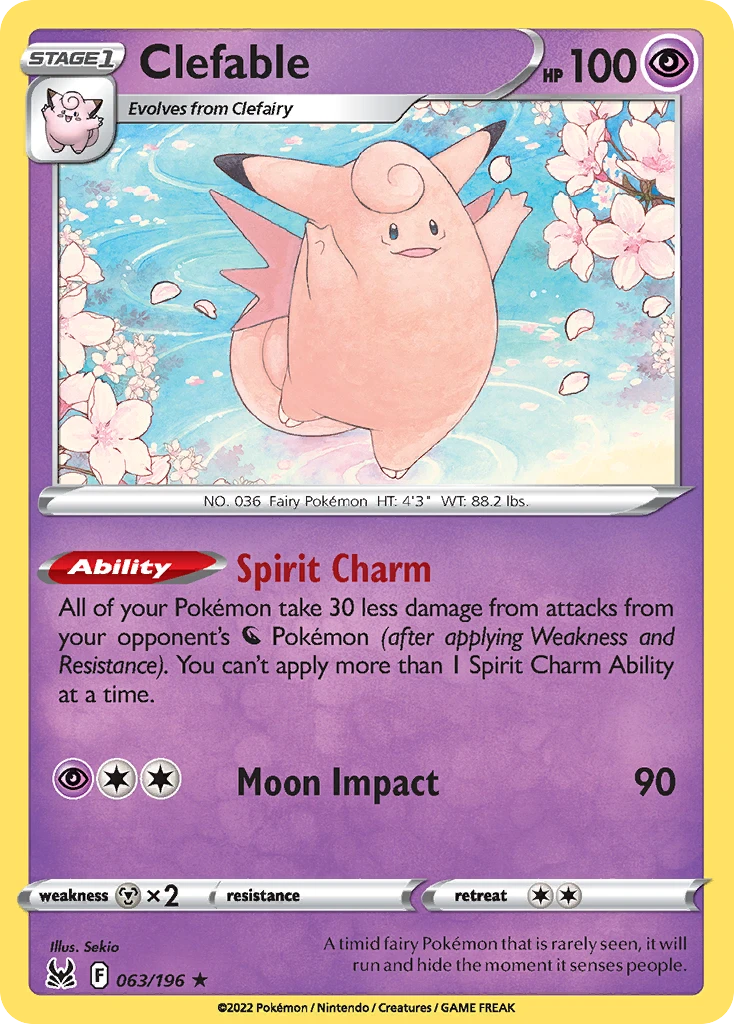 Clefable – Lost Origin 63