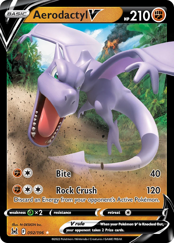 Aerodactyl V – Lost Origin 92