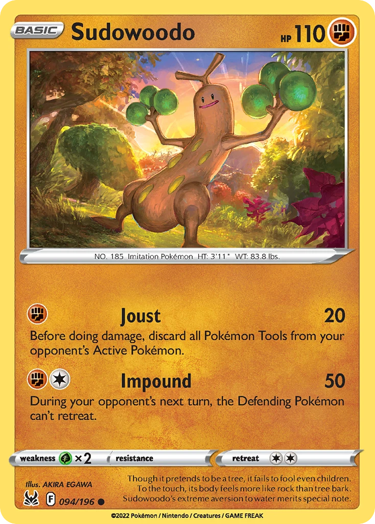 Sudowoodo – Lost Origin 94