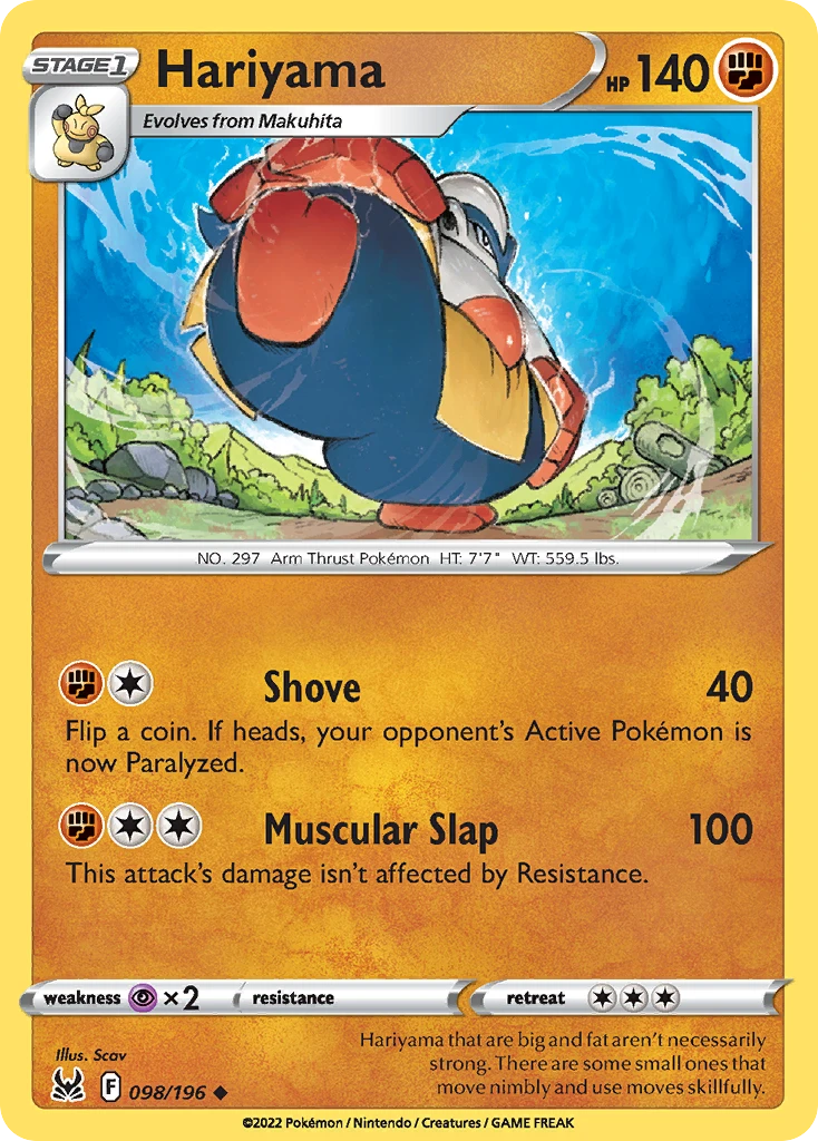 Hariyama – Lost Origin 98