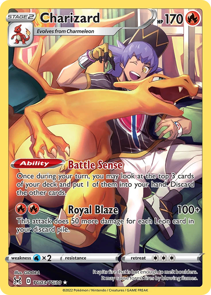 Charizard – Origine Perduta Galleria Allenatori TG03