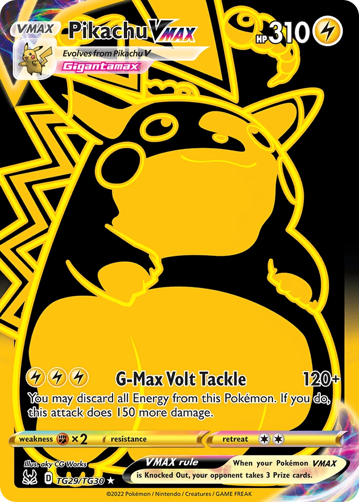 Pikachu VMAX – Origine Perduta Galleria Allenatori TG29