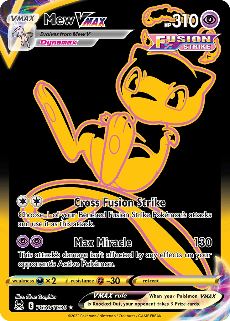 Mew VMAX – Origine Perduta Galleria Allenatori TG30
