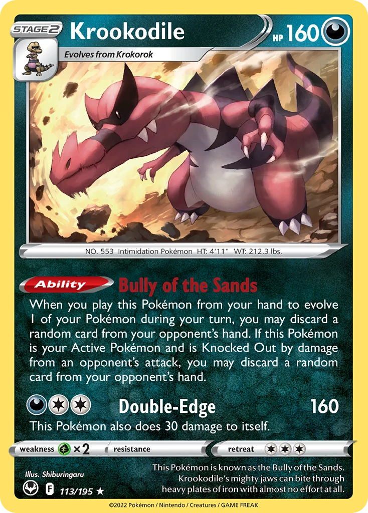 Krookodile – Silver Tempest 113