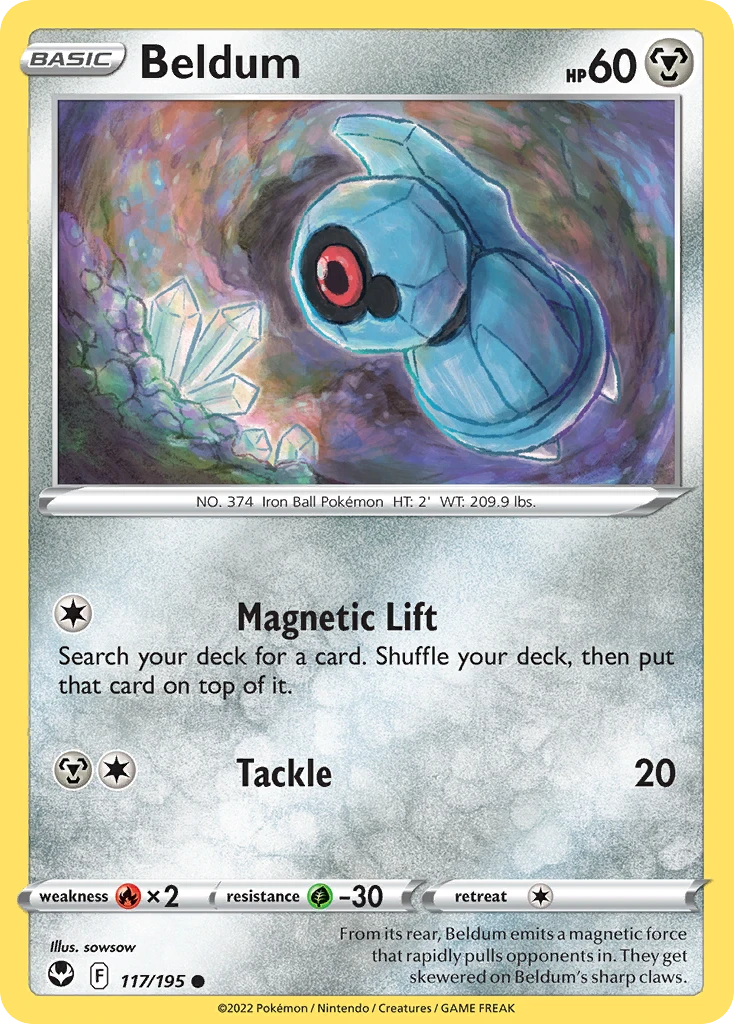 Beldum – Silver Tempest 117