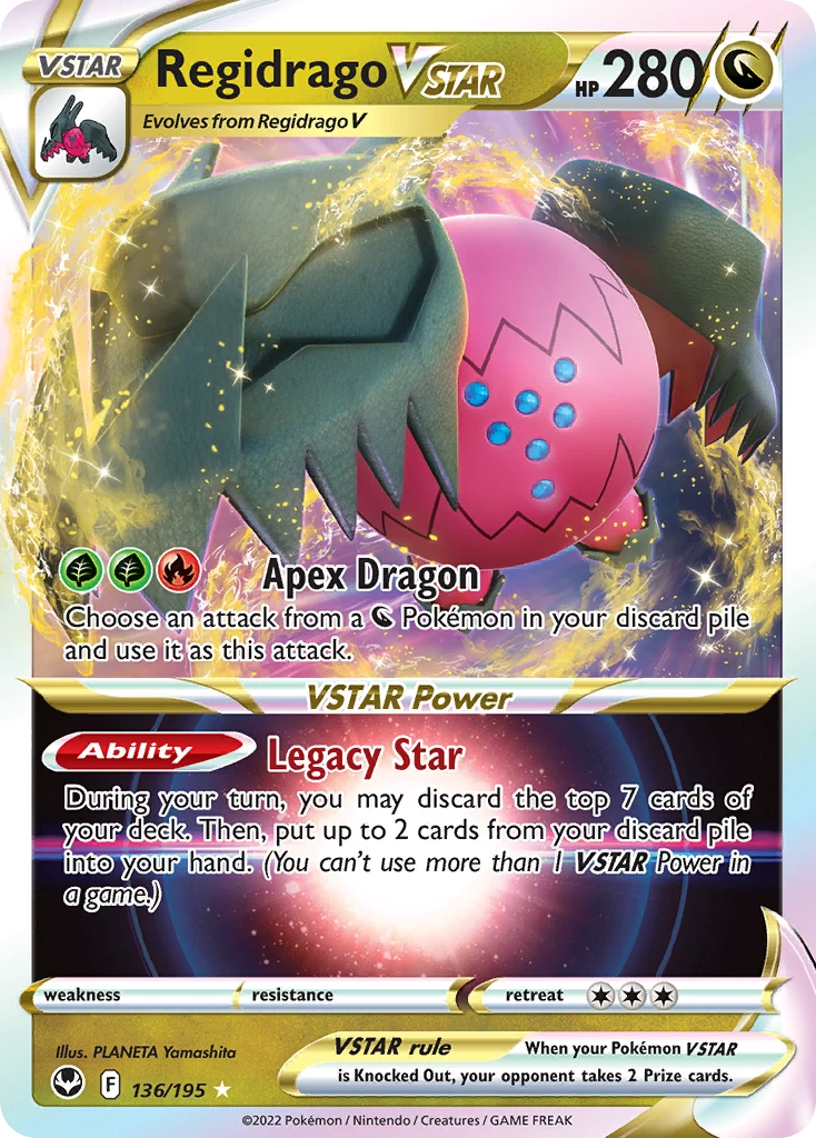 Regidrago VSTAR – Silver Tempest 136