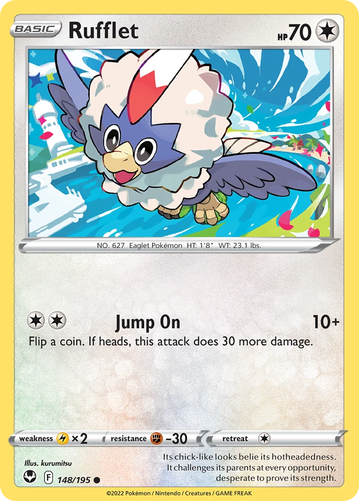 Rufflet – Silver Tempest 148