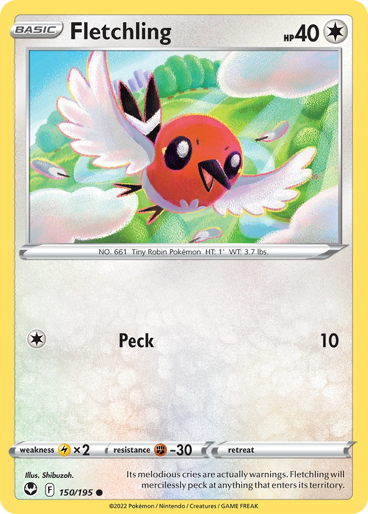 Fletchling – Silver Tempest 150