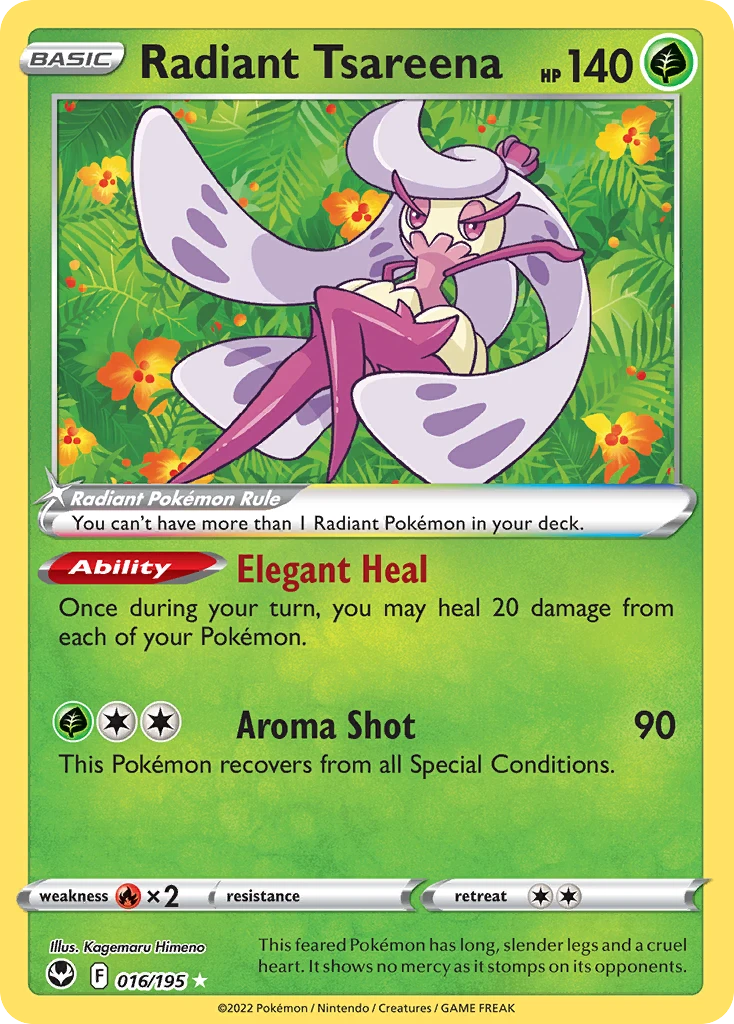 Radiant Tsareena – Silver Tempest 16