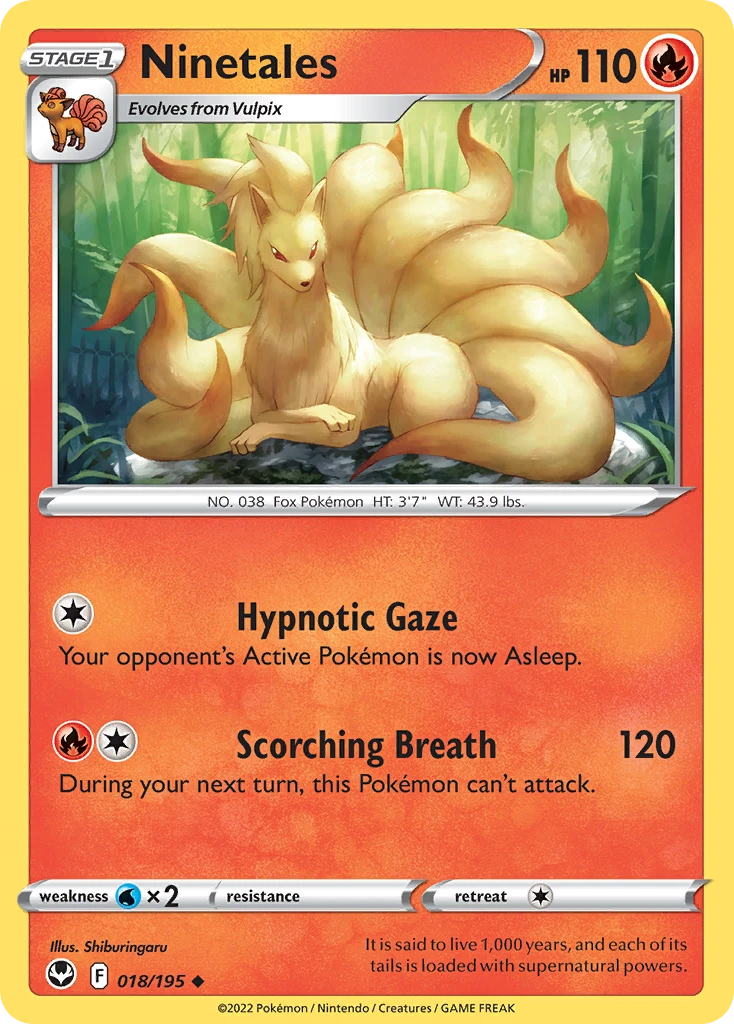 Ninetales – Silver Tempest 18