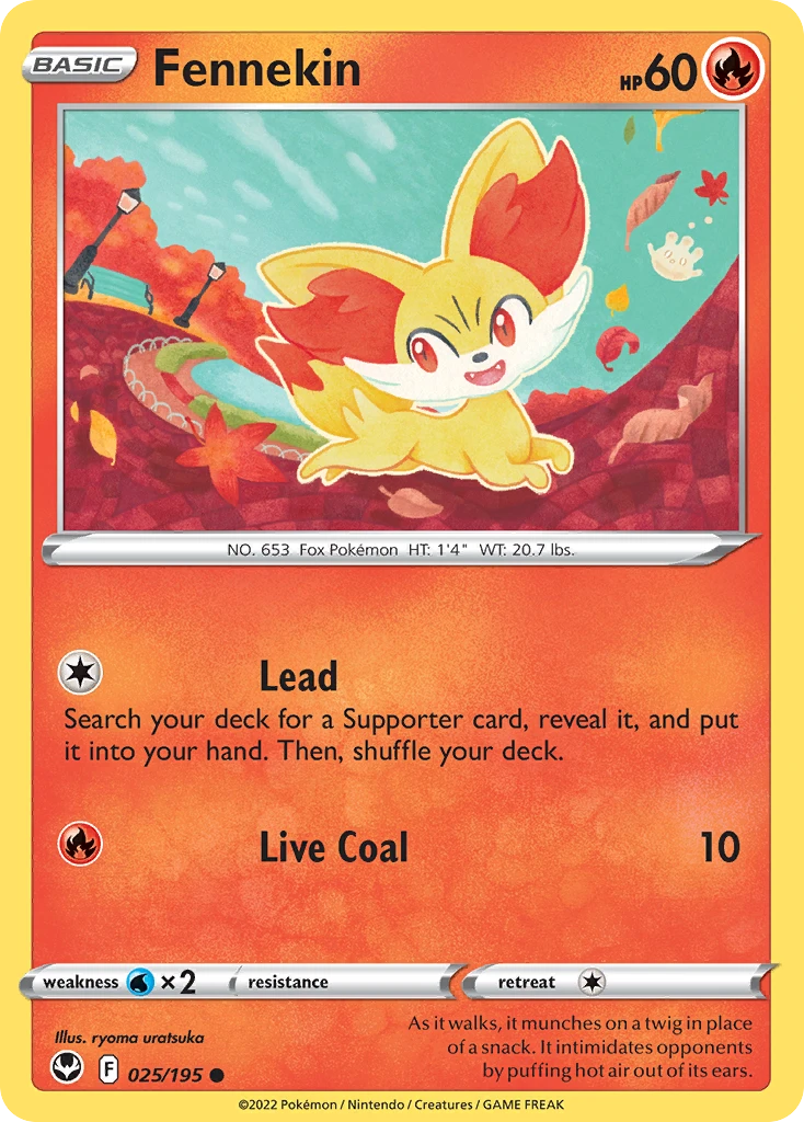 Fennekin – Silver Tempest 25