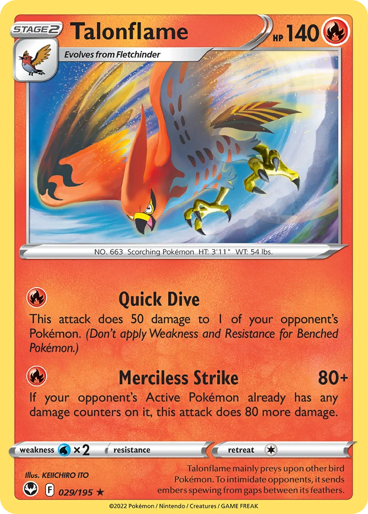 Talonflame – Silver Tempest 29