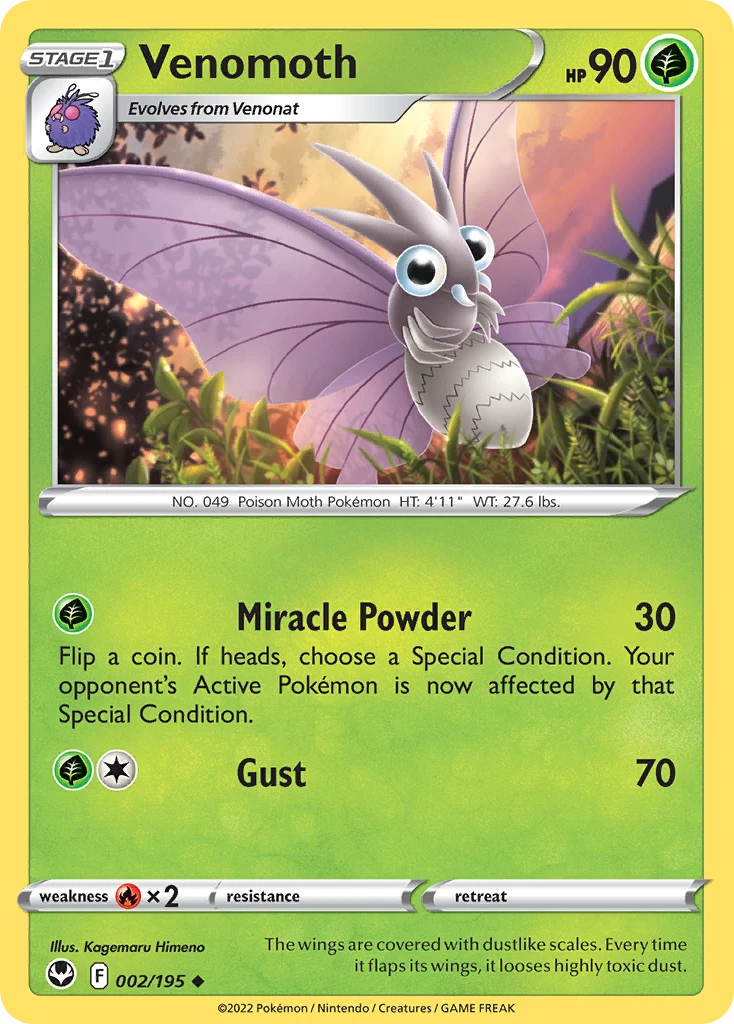 Venomoth – Silver Tempest 2