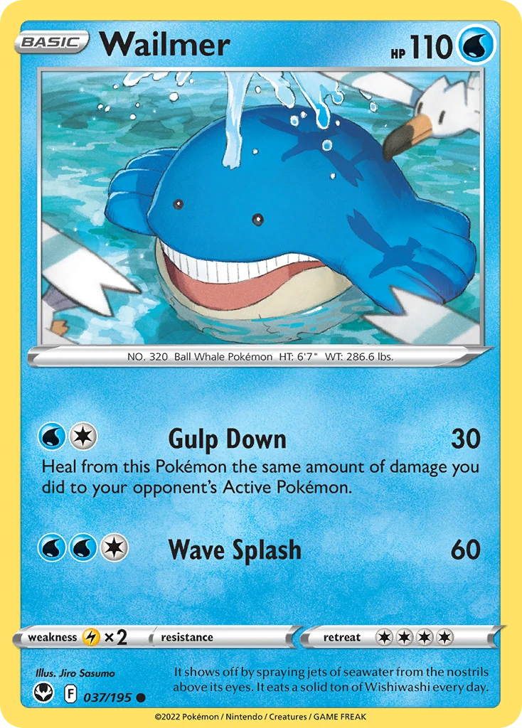 Wailmer – Silver Tempest 37