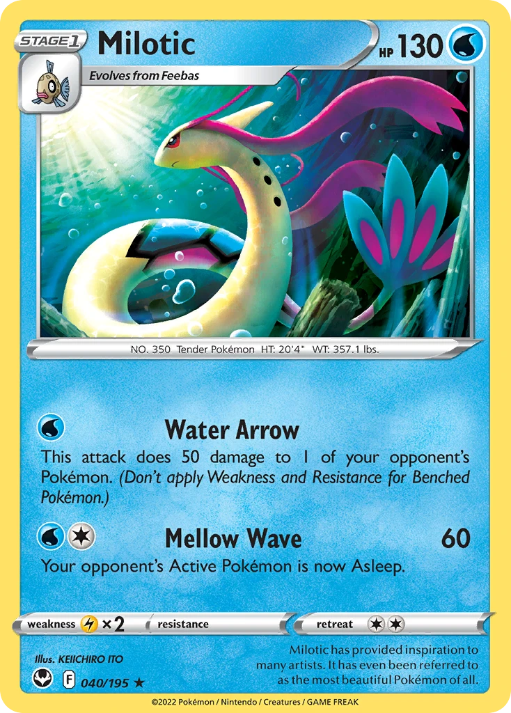 Milotic – Silver Tempest 40
